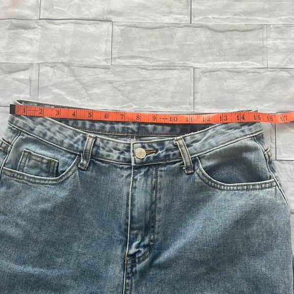 SHEIN high waisted wide legged jean size large - Picture 3 of 11